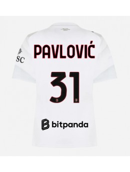 AC Milan Strahinja Pavlovic #31 Auswärtstrikot für Frauen 2026-27 Kurzarm